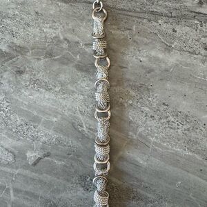 Silver Mesh Link Bracelet